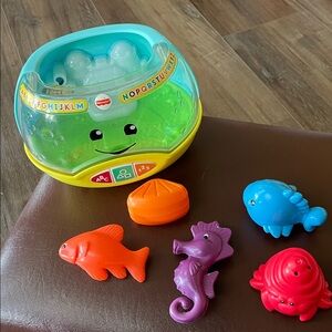 Fisher-Price Baby & Toddler Toy Laugh & Learn Magical Lights Fishbowl